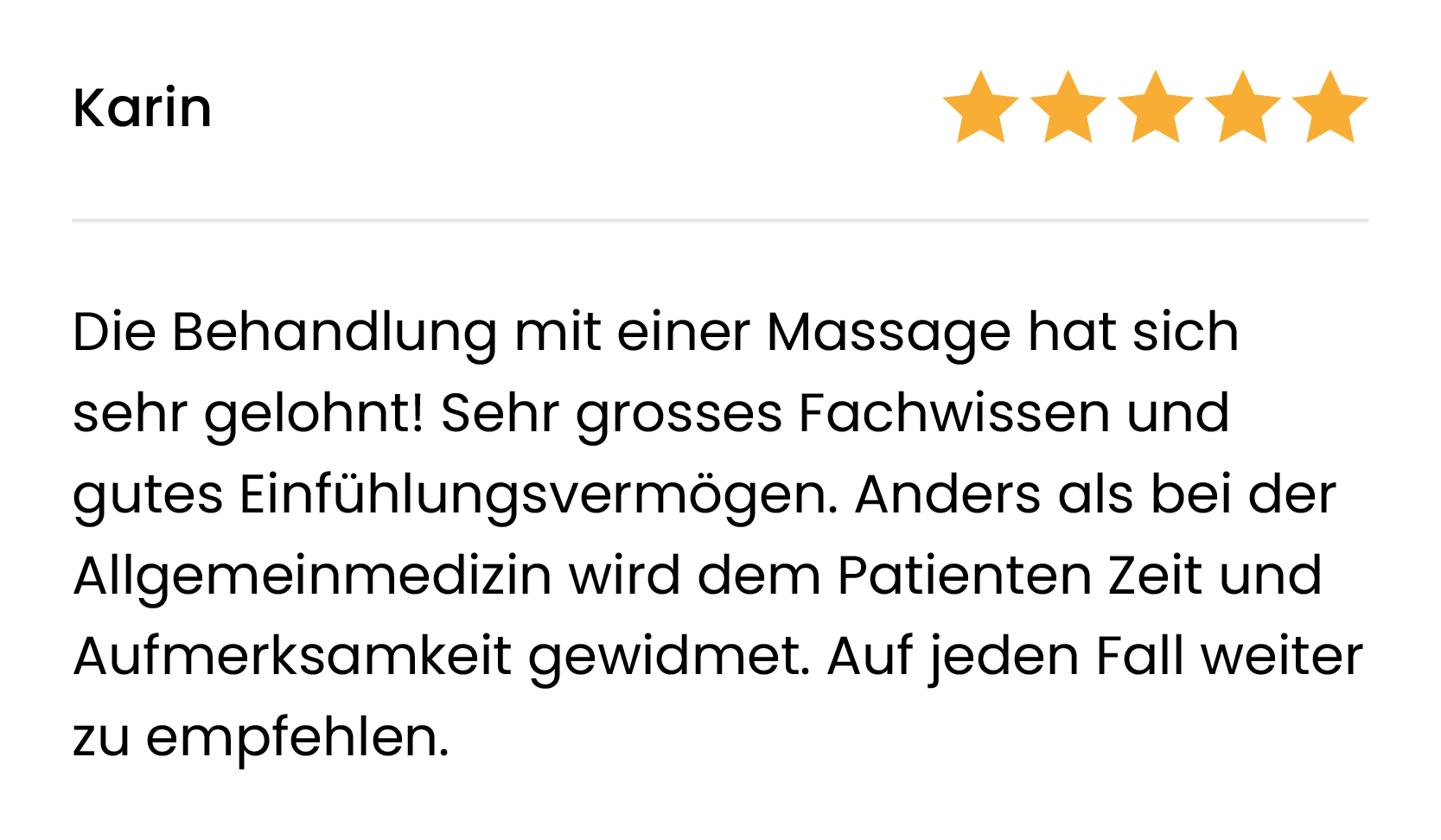 Massage Referenz Rüti 3