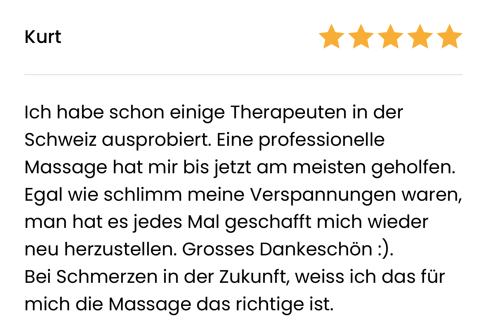 Massage Referenz Rüti 6